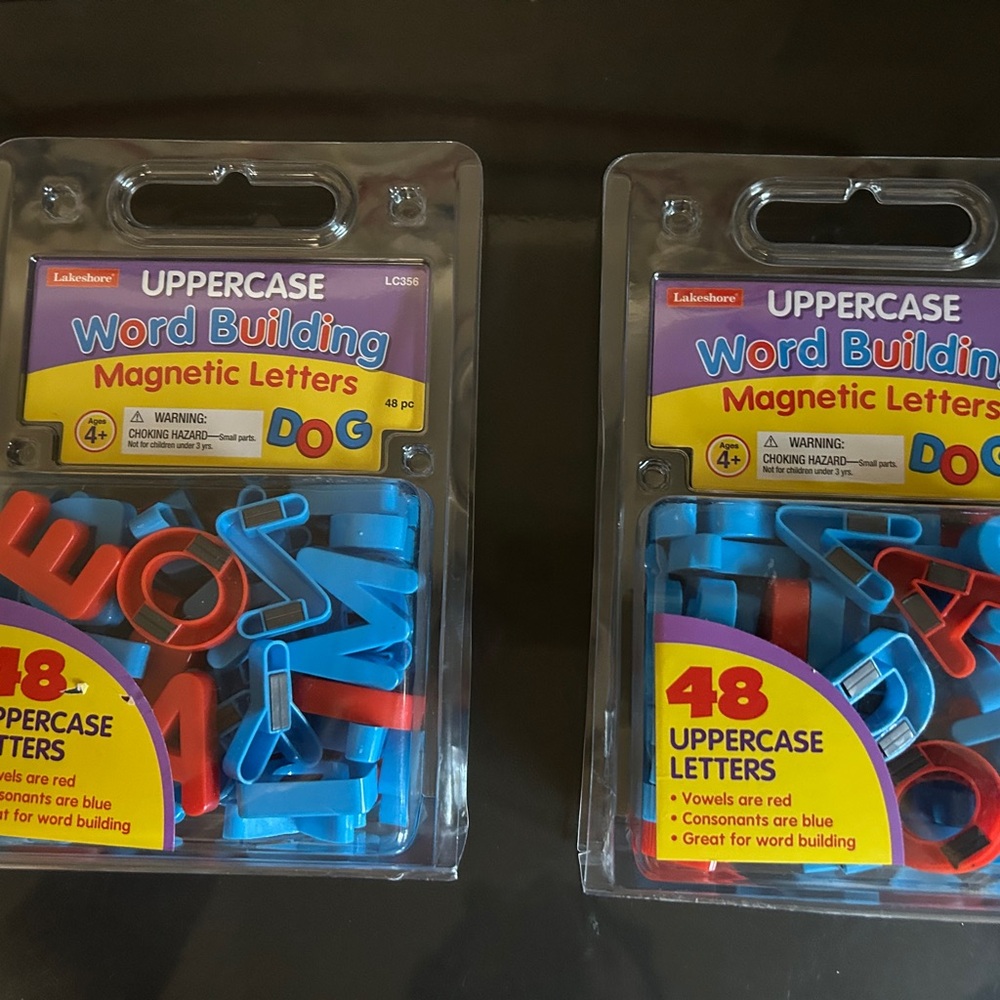 Lakeshore Uppercase Magnetic Letters Set